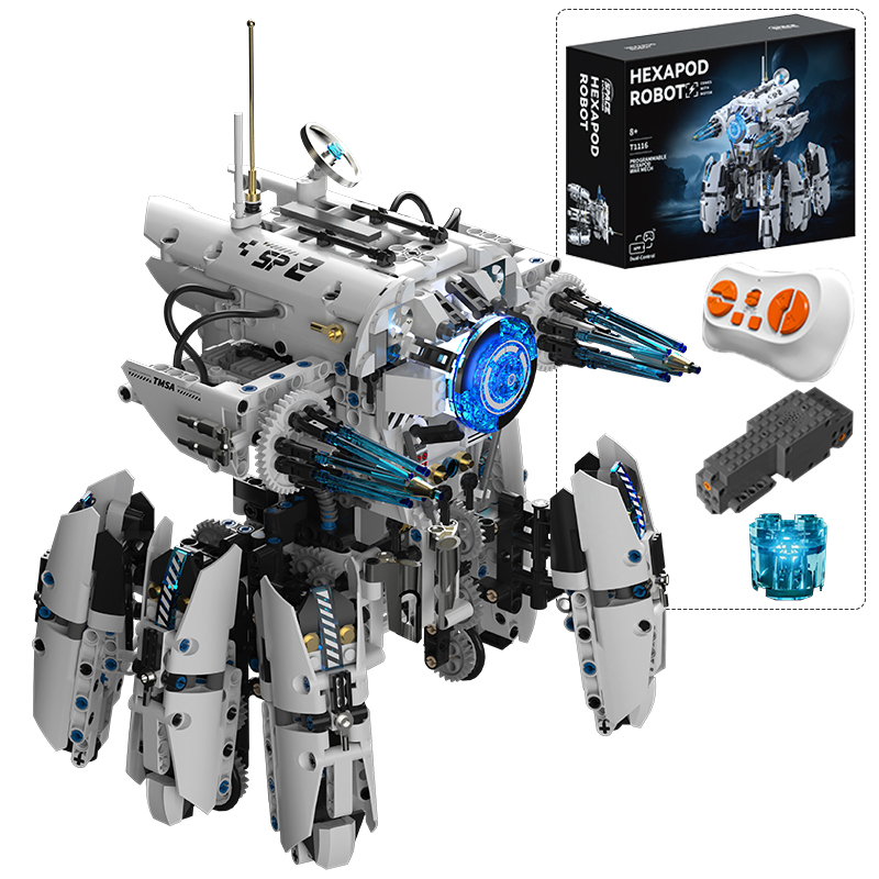 Lego Set City - Robot Hexápodo de Programación Técnica, Máquina