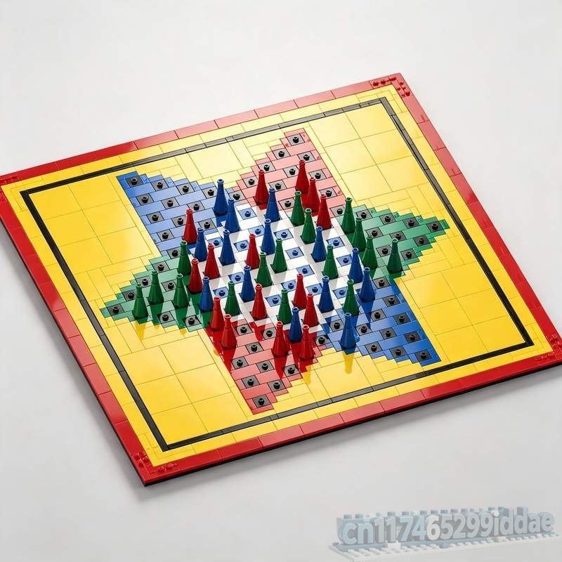 Board Game Halma - 781 Piezas Juego de Mesa Halma,