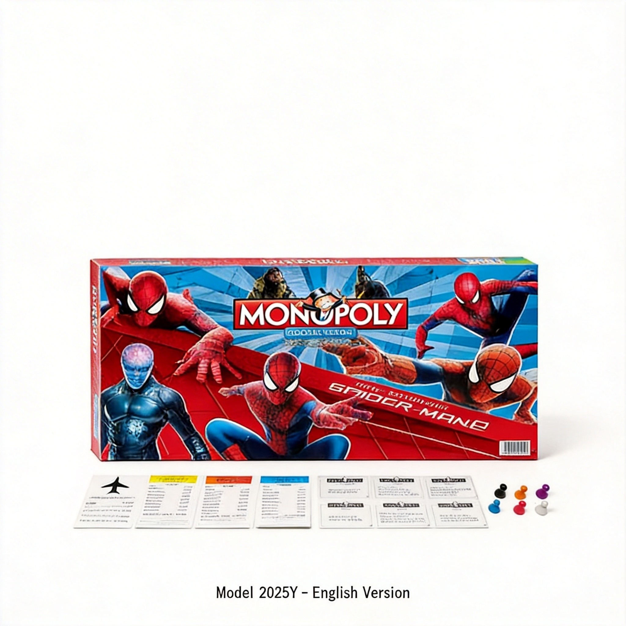 Board Game Monopoly - Juego de Mesa Monopoly de Spider-Man