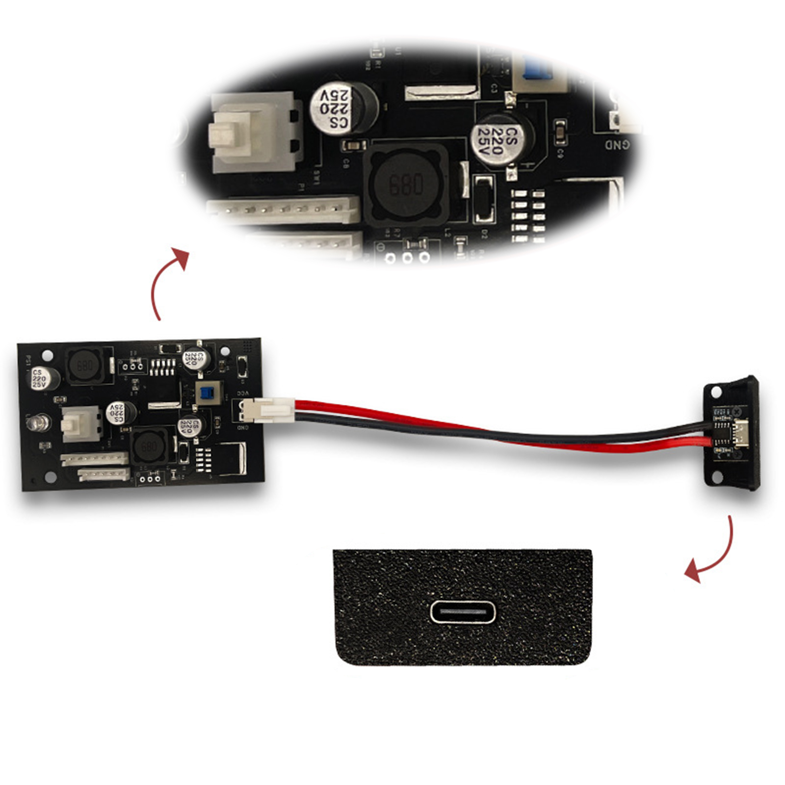 Board Game Steam - Conector de Repuesto para Placa de