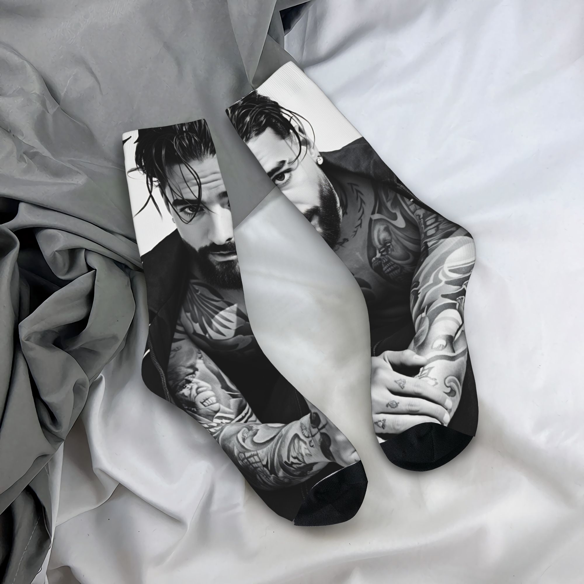 Board Game Halma - Calcetines para hombre Maluma Singer, calcetines