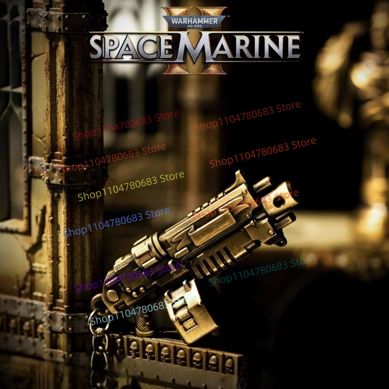 Board Game Warhammer 40K - Llavero 40K Space Marine 2 Bolter,