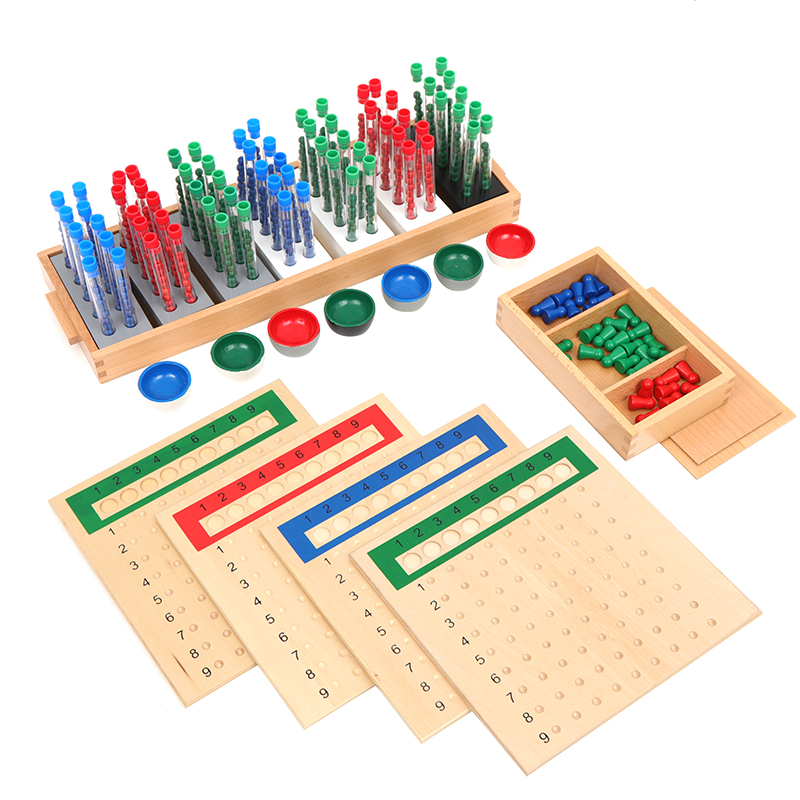 Materiales matemáticos Montess - Board Game Youtube reseña y precio