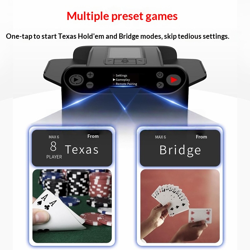 Máquina Automática para Baraja - Board Game Hotel reseña y precio