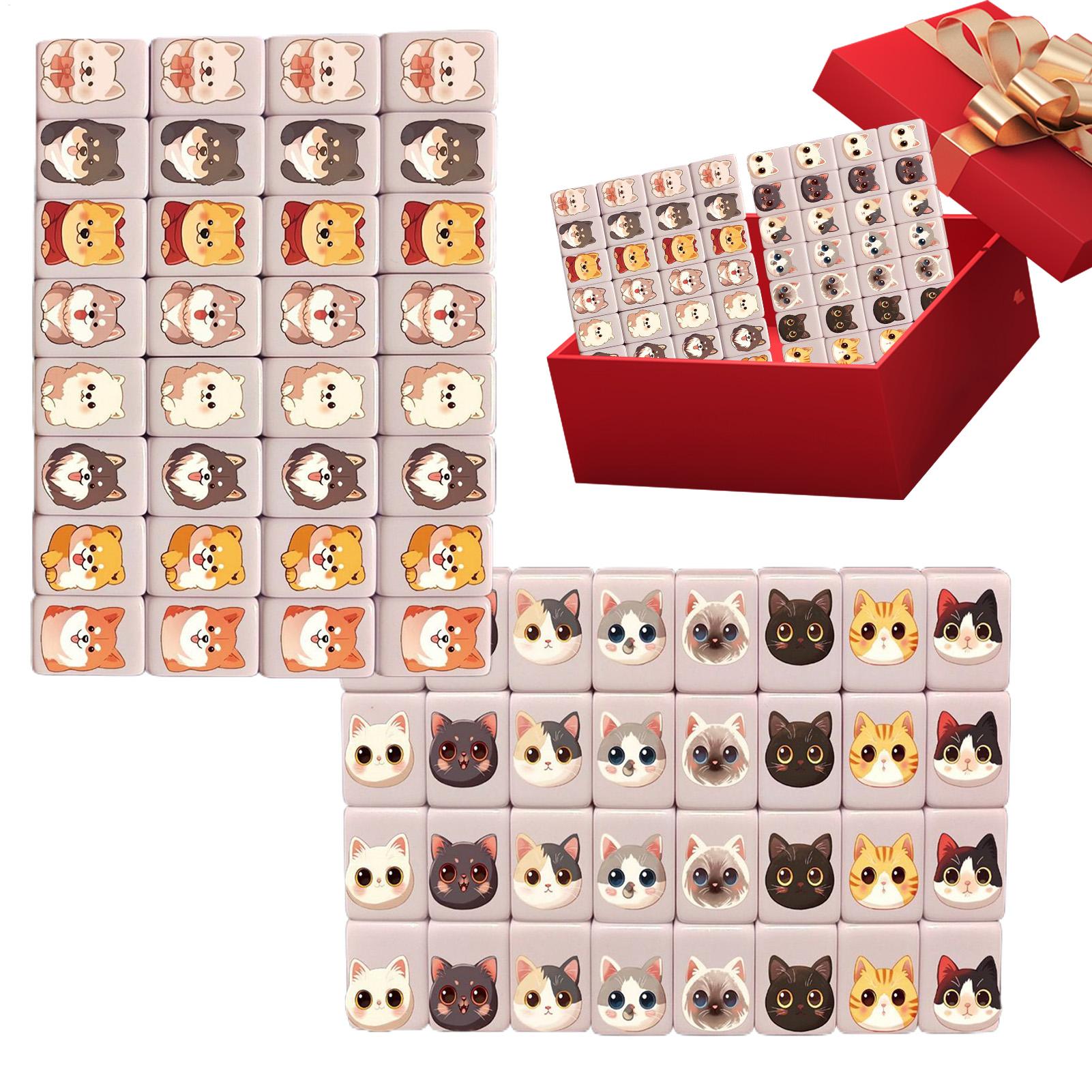 Juego de Mahjong Mini de 65 Pi - Board Game Master reseña y precio