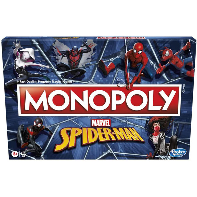 Marvel Spider-Man Monopoly jue - Board Game Monopoly reseña y precio