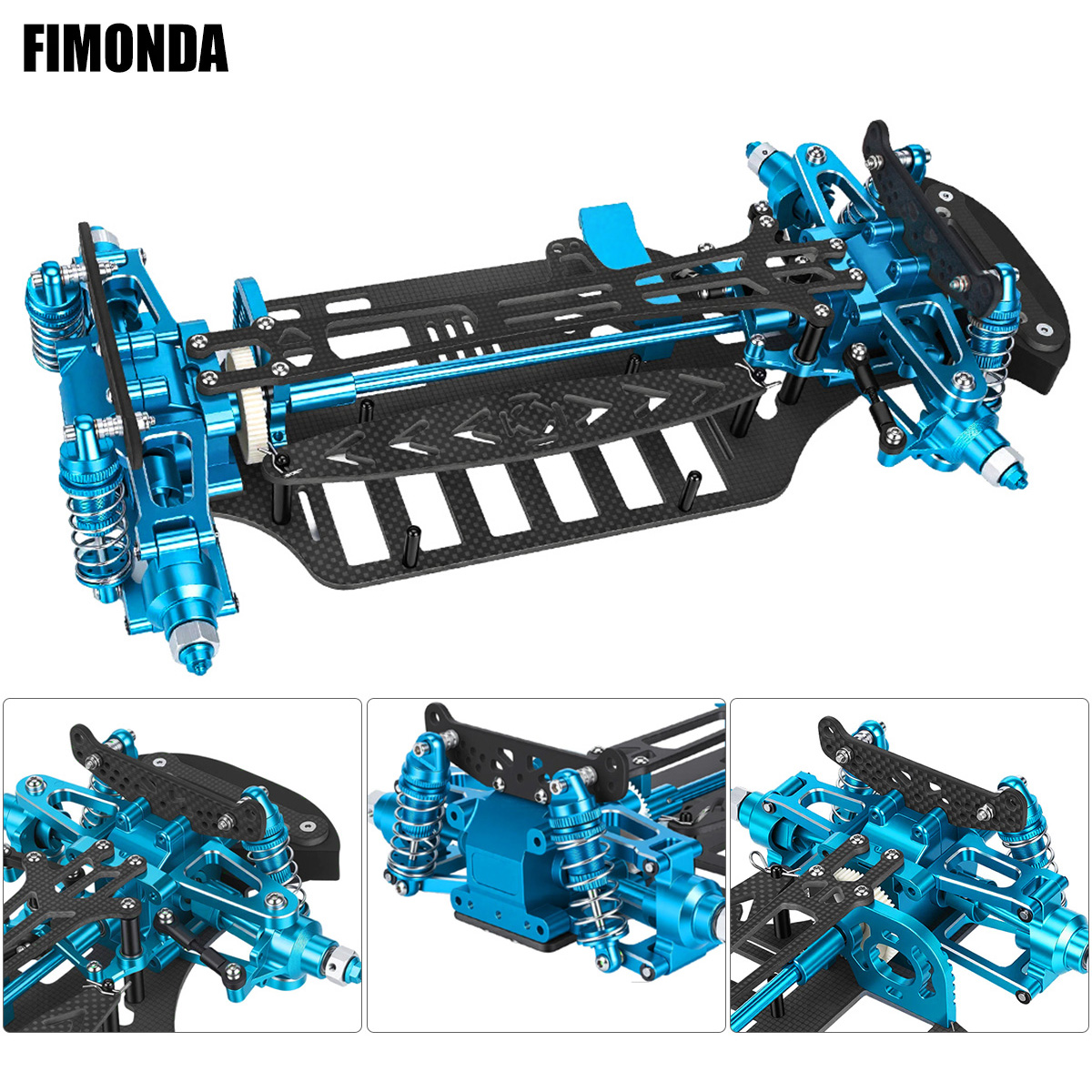 Kit de Chasis de Aluminio y Fi - Tamiya Model Rc Car reseña y precio