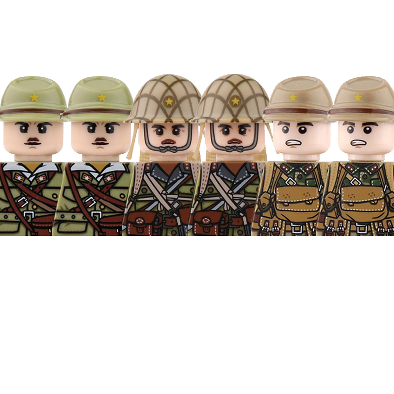 Figuras de Soldados Japoneses  - Lego Set City reseña y precio