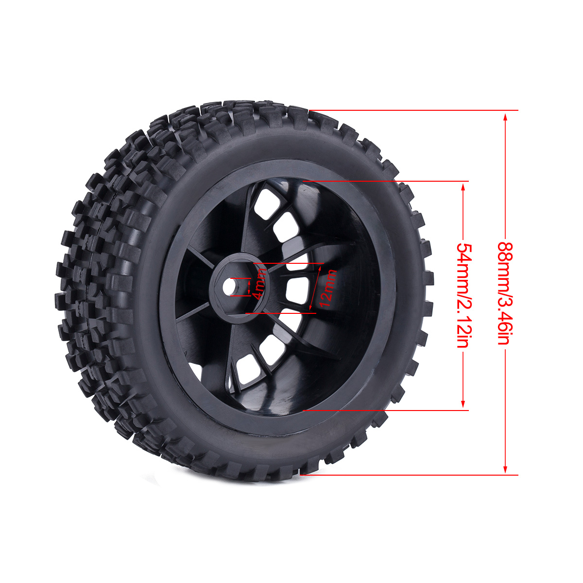 Neumáticos de rally Rc para Wl - Tamiya Model Rc Car reseña y precio